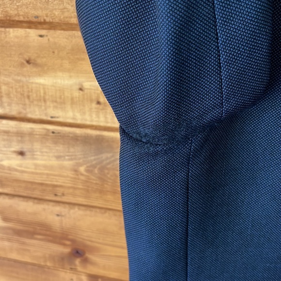 *As-is* $649 Suitsupply 42R Sienna navy birdseye suit jacket 100% Wool VBC - Picture 14 of 15